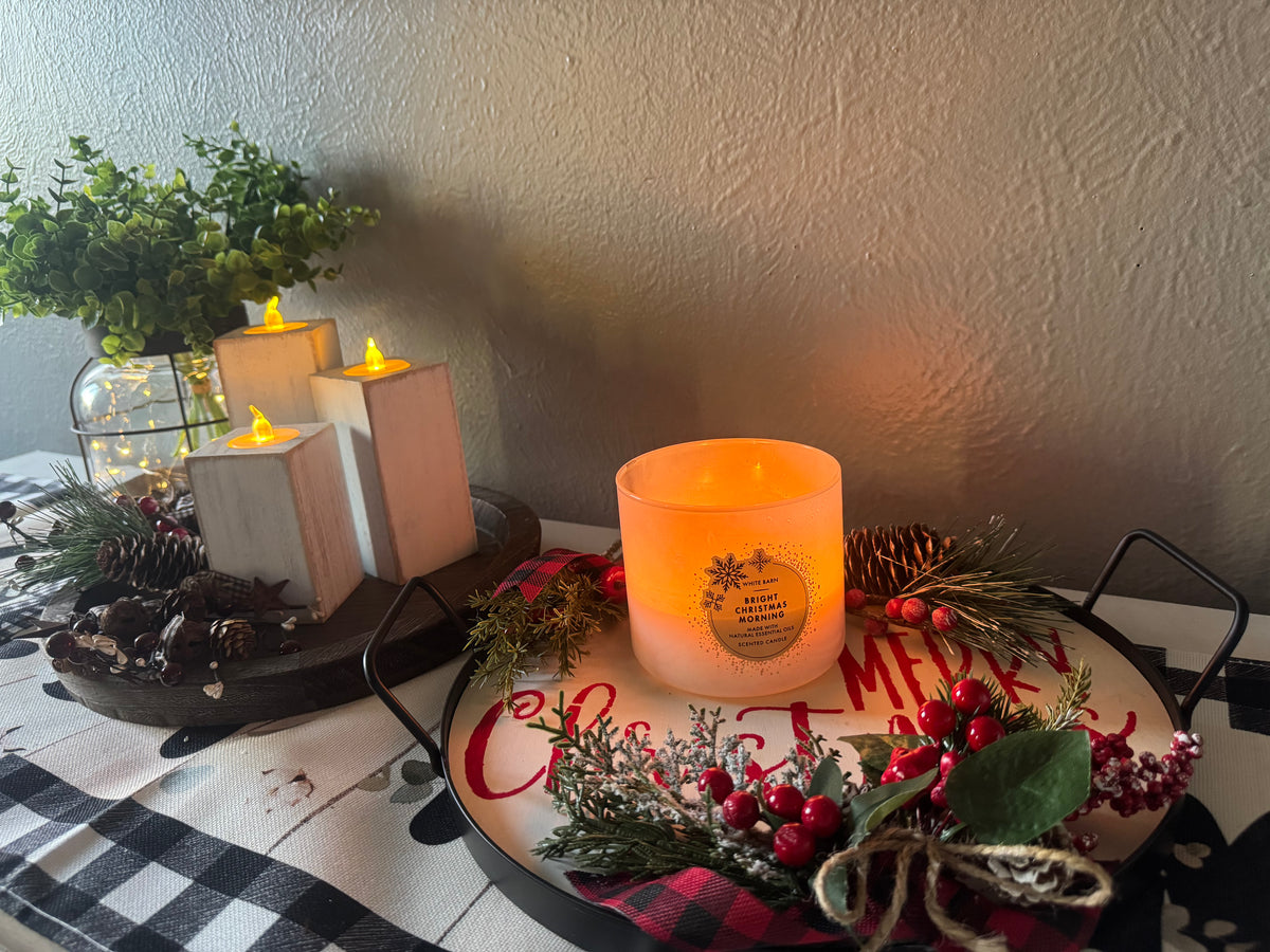 Hand Painted Christmas Sign/Centerpiece
