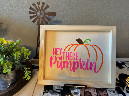 Hand Painted Wooden Sign