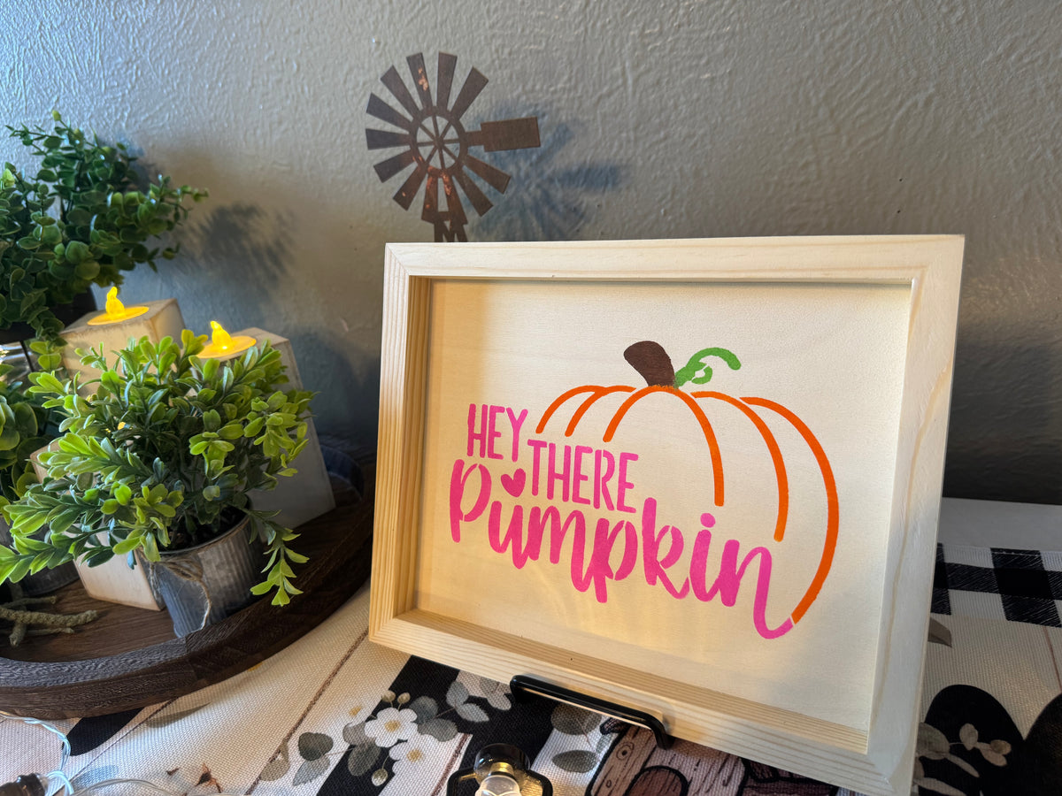 Hand Painted Wooden Sign