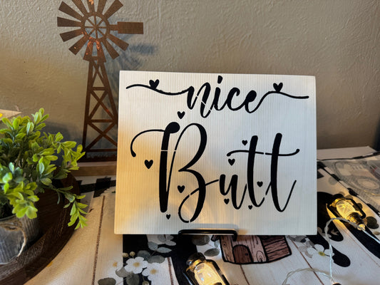 Hand Painted Wooden Sign